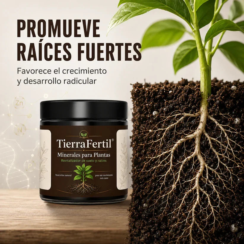 TierraJoven® · Minerales para plantas
