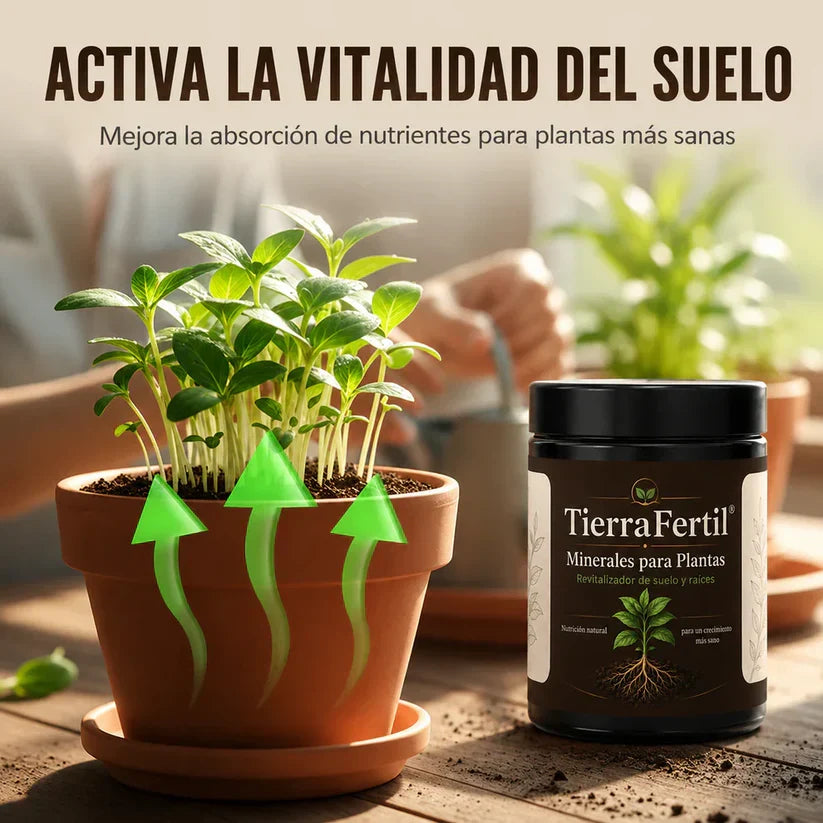 TierraJoven® · Minerales para plantas