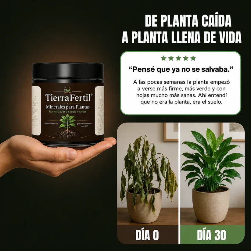 TierraJoven® · Minerales para plantas