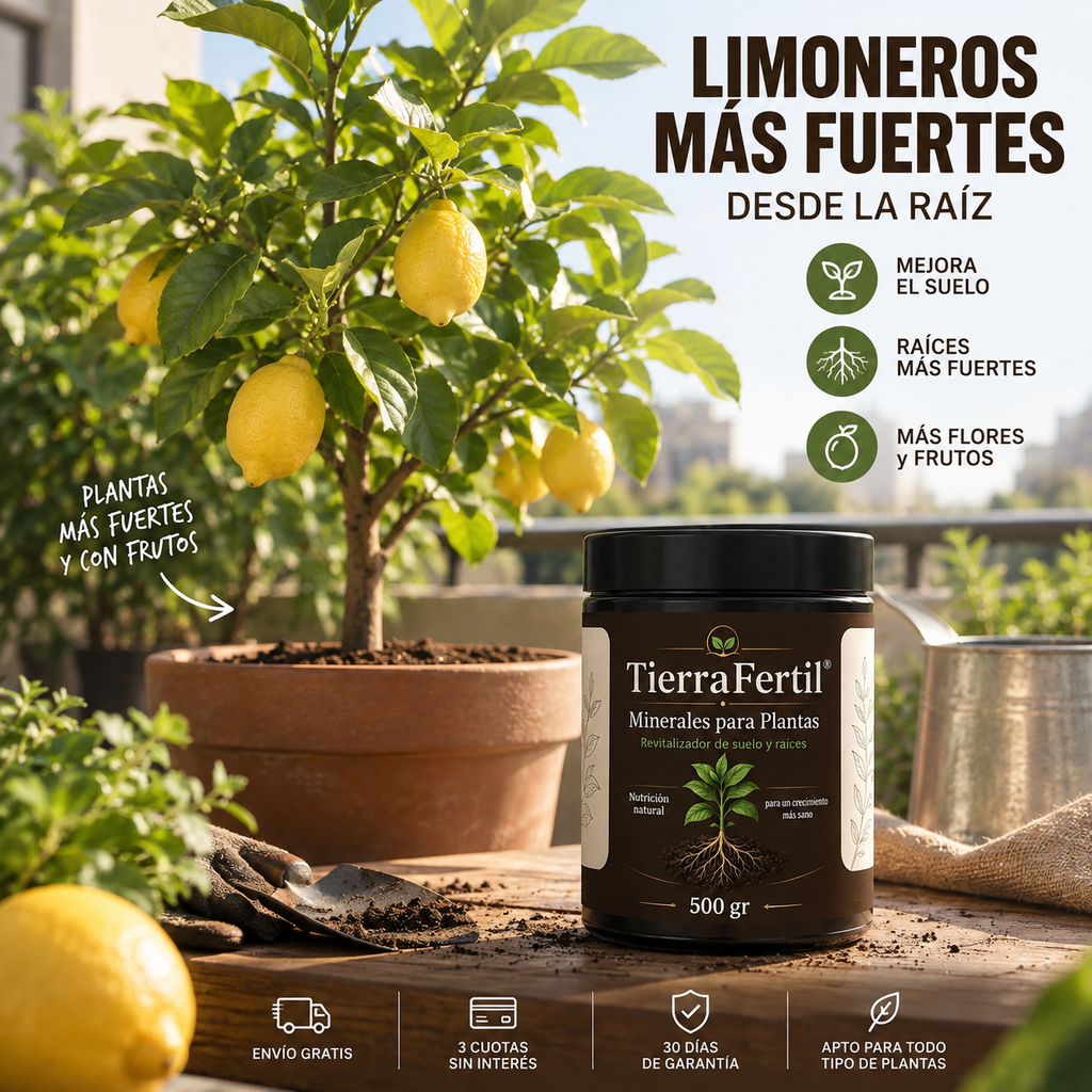 TierraJoven® · Minerales para plantas