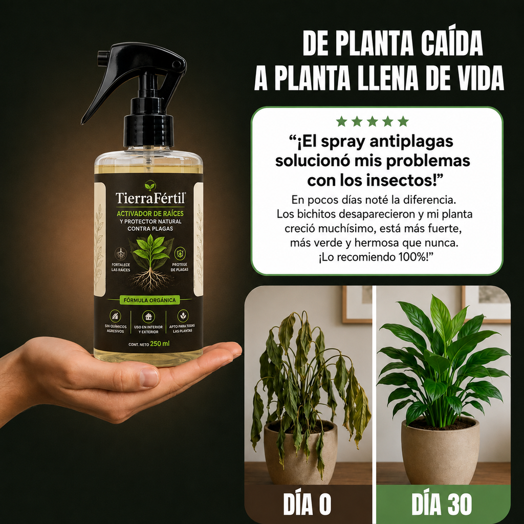 Spray Anti Plagas · TierraJoven®