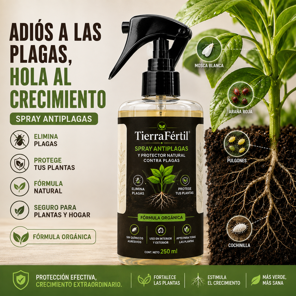 Spray Anti Plagas · TierraJoven®