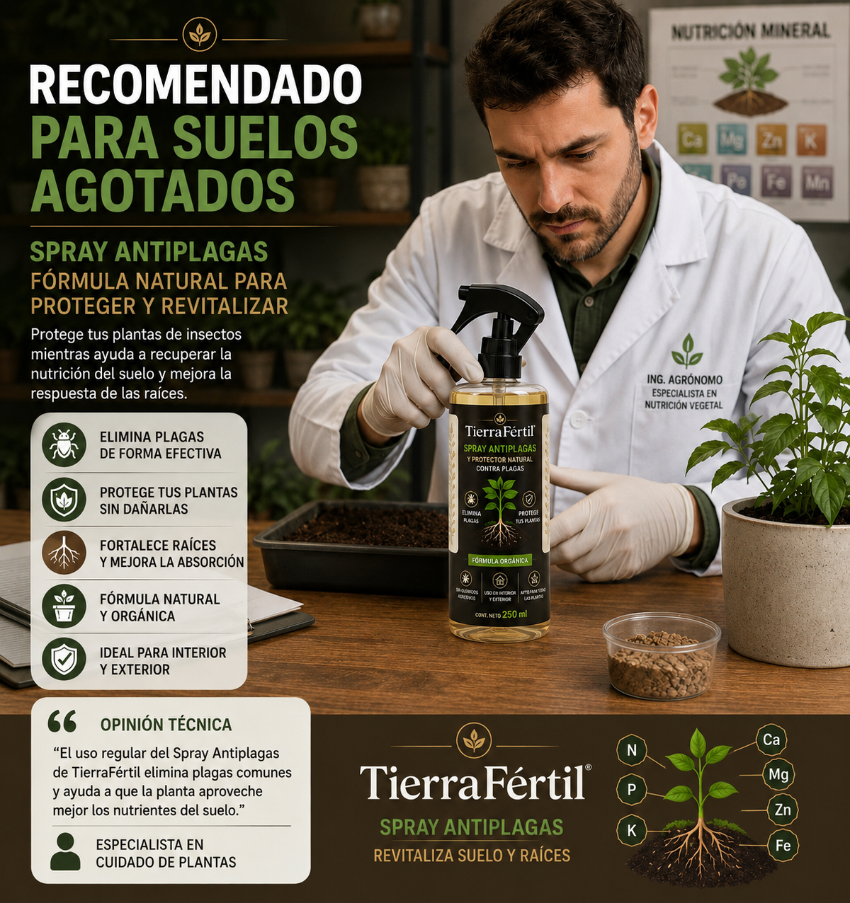 Spray Anti Plagas · TierraJoven®